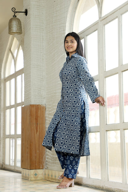 Blue Kurti Pant Collection: Stylish and Comfortable