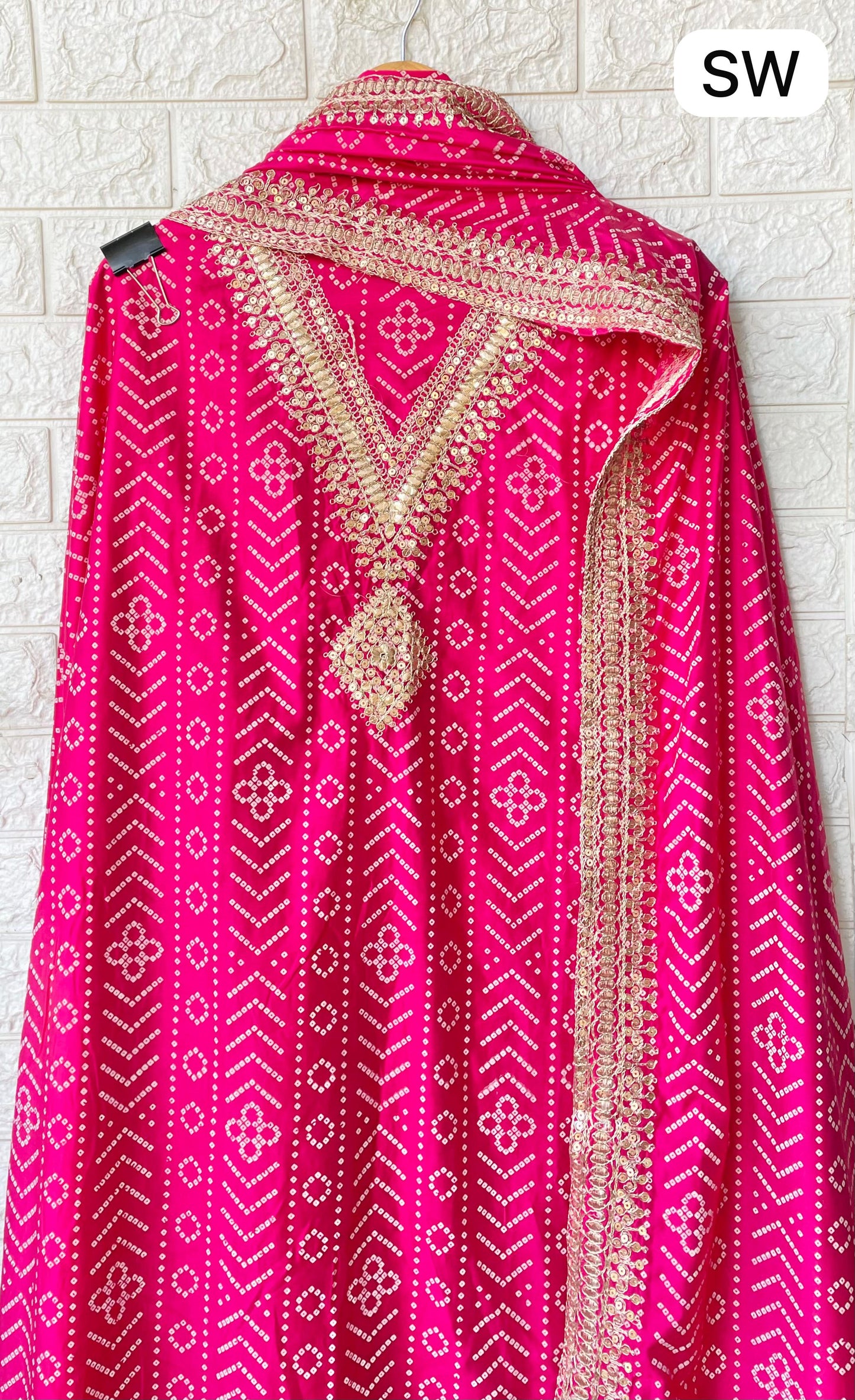 Soft Chanderi Silk Printed Unstitched Set