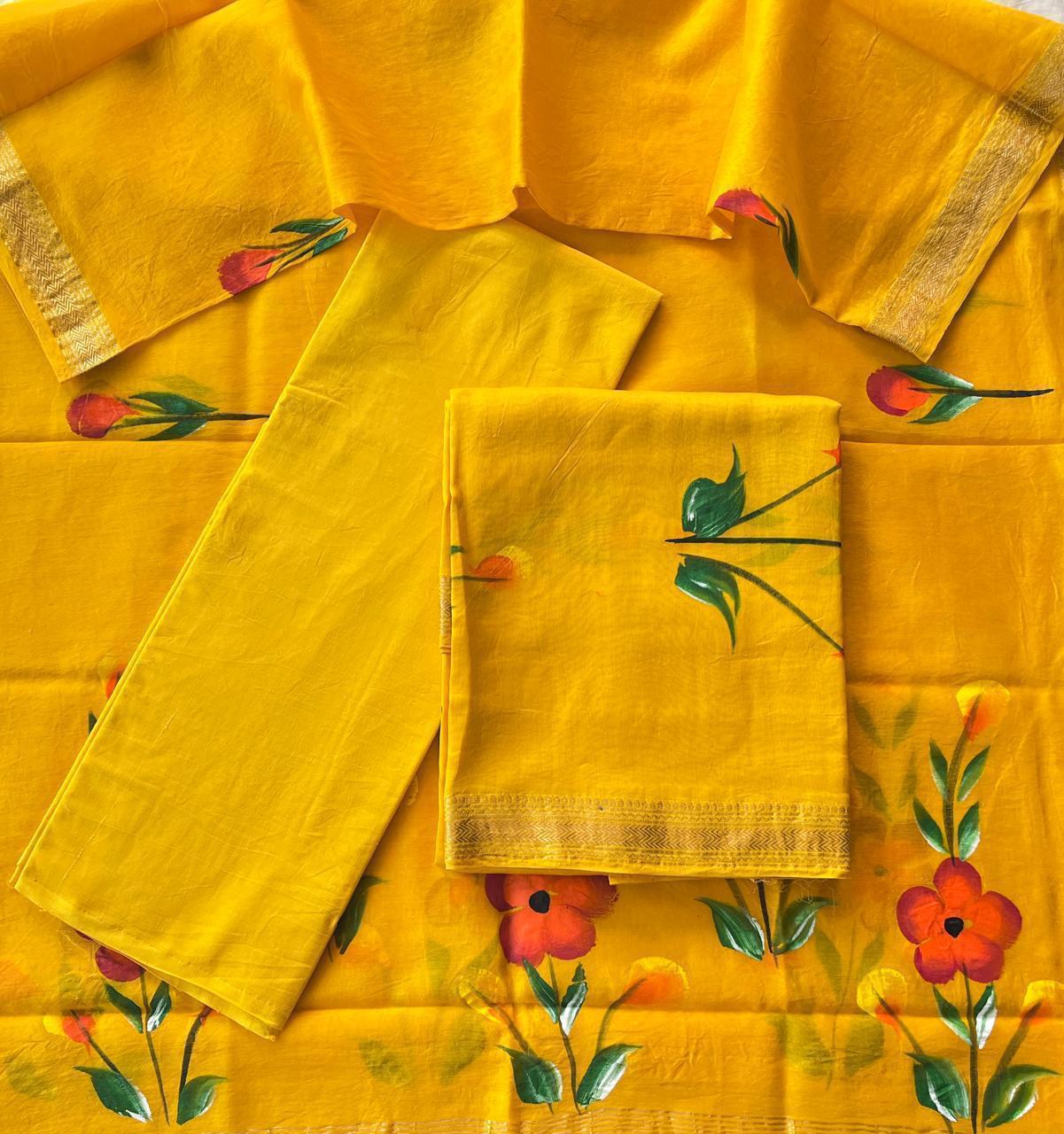 Full Maheswari Silk Suits