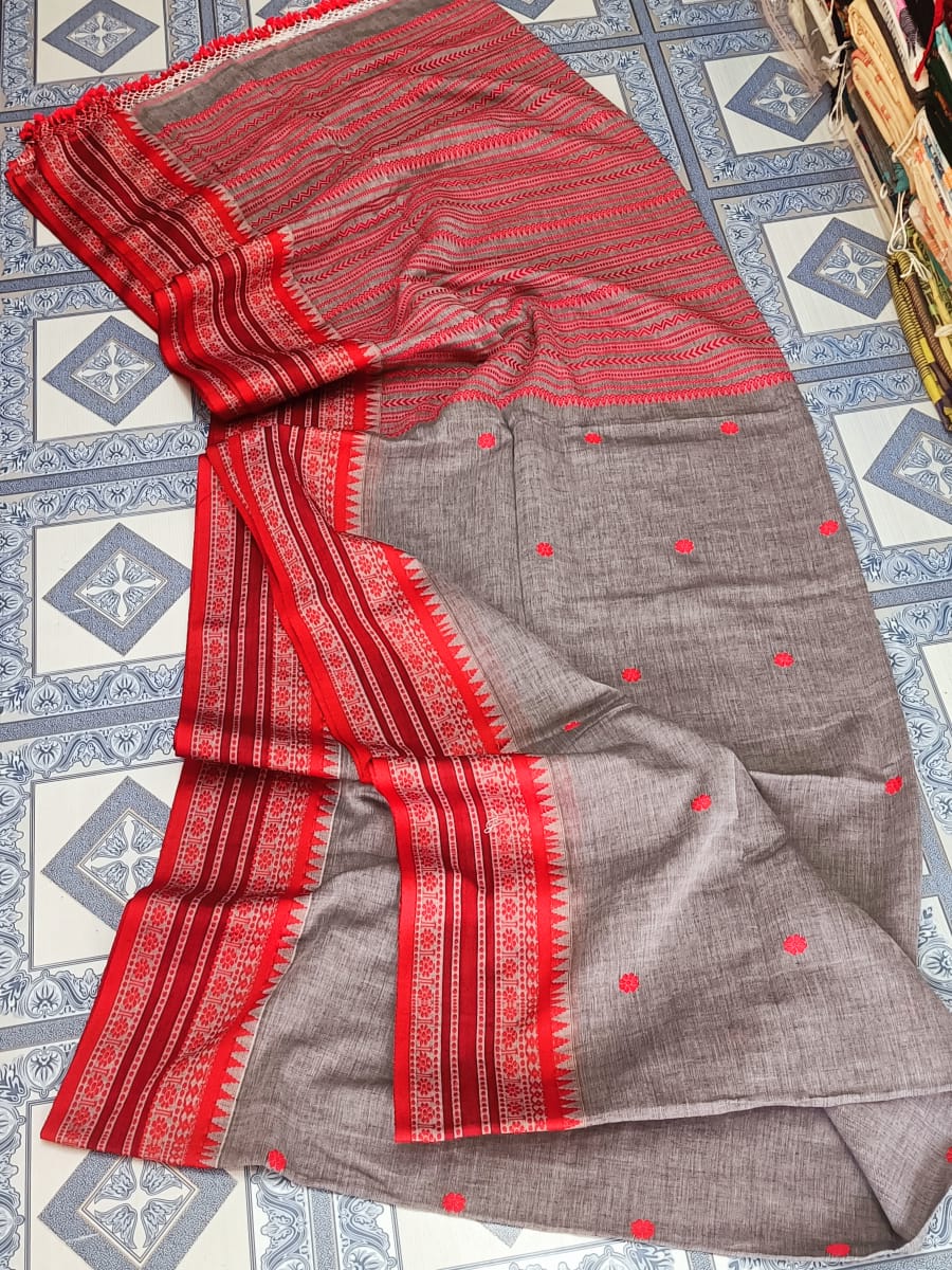 Handloom Vujuri Khadi Saree