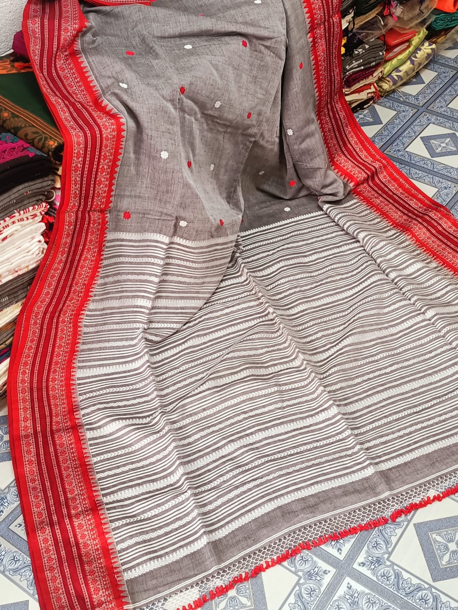 Handloom Vujuri Khadi Saree