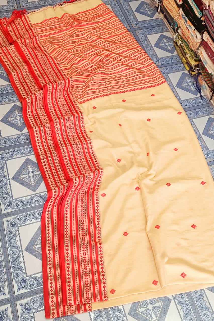 Handloom Vujuri Khadi Saree