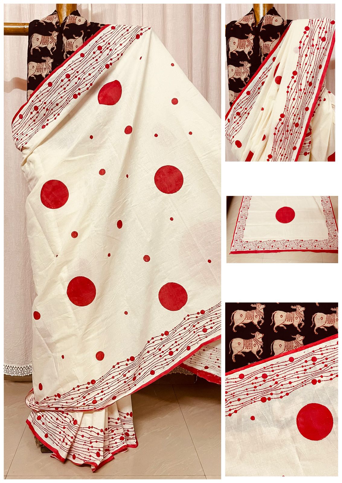 Pure Cotton Saree