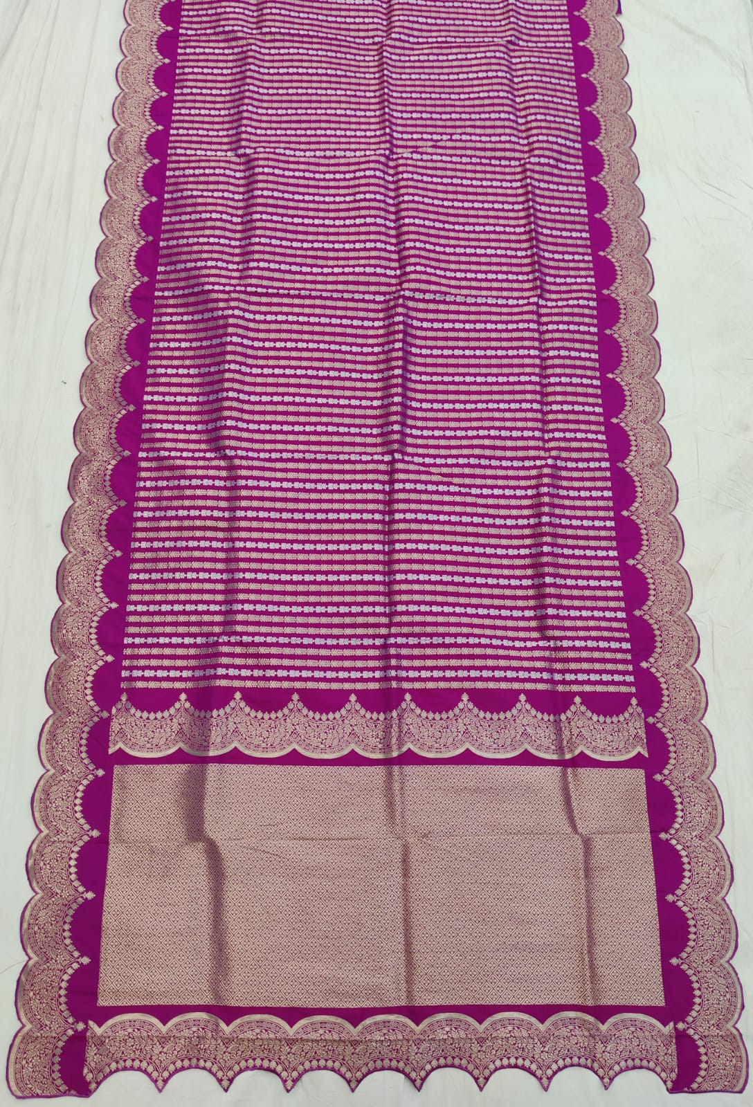 Latest Cut-Work Banarasi Soft Silk Saree