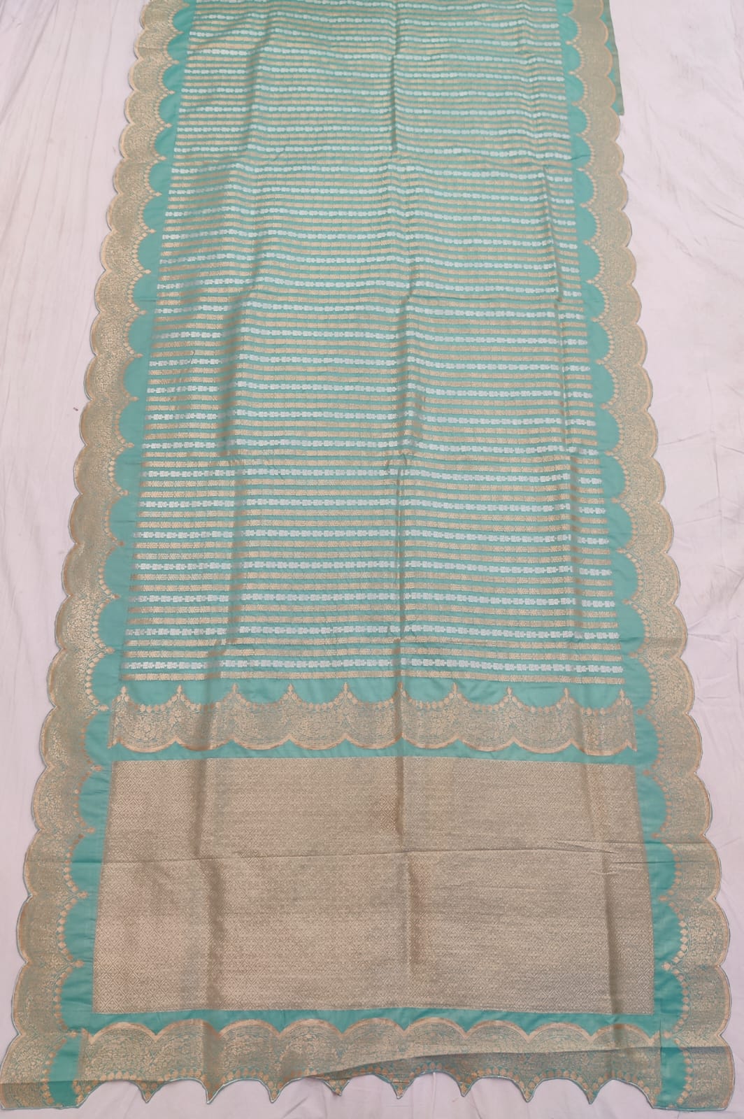 Latest Cut-Work Banarasi Soft Silk Saree