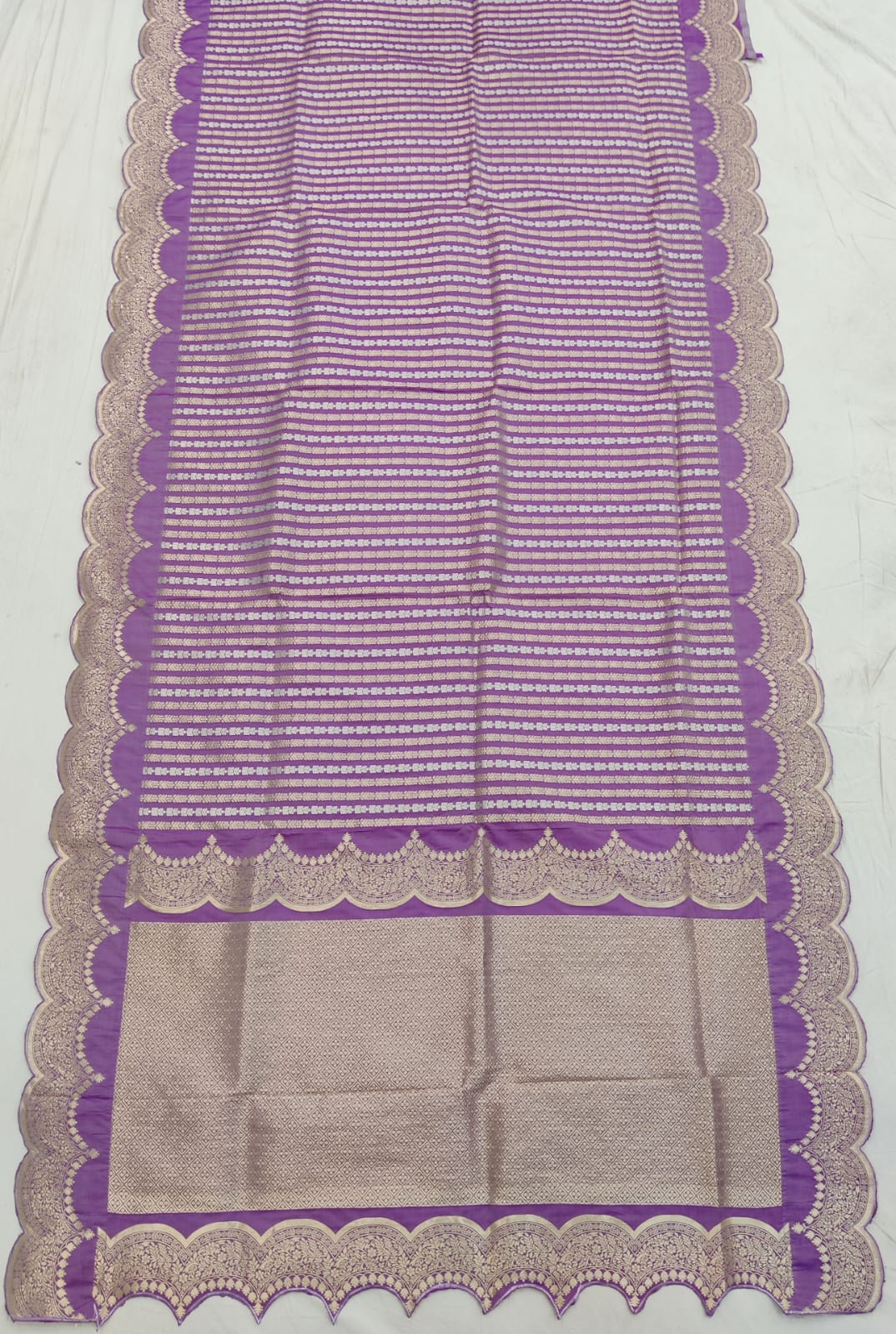 Latest Cut-Work Banarasi Soft Silk Saree