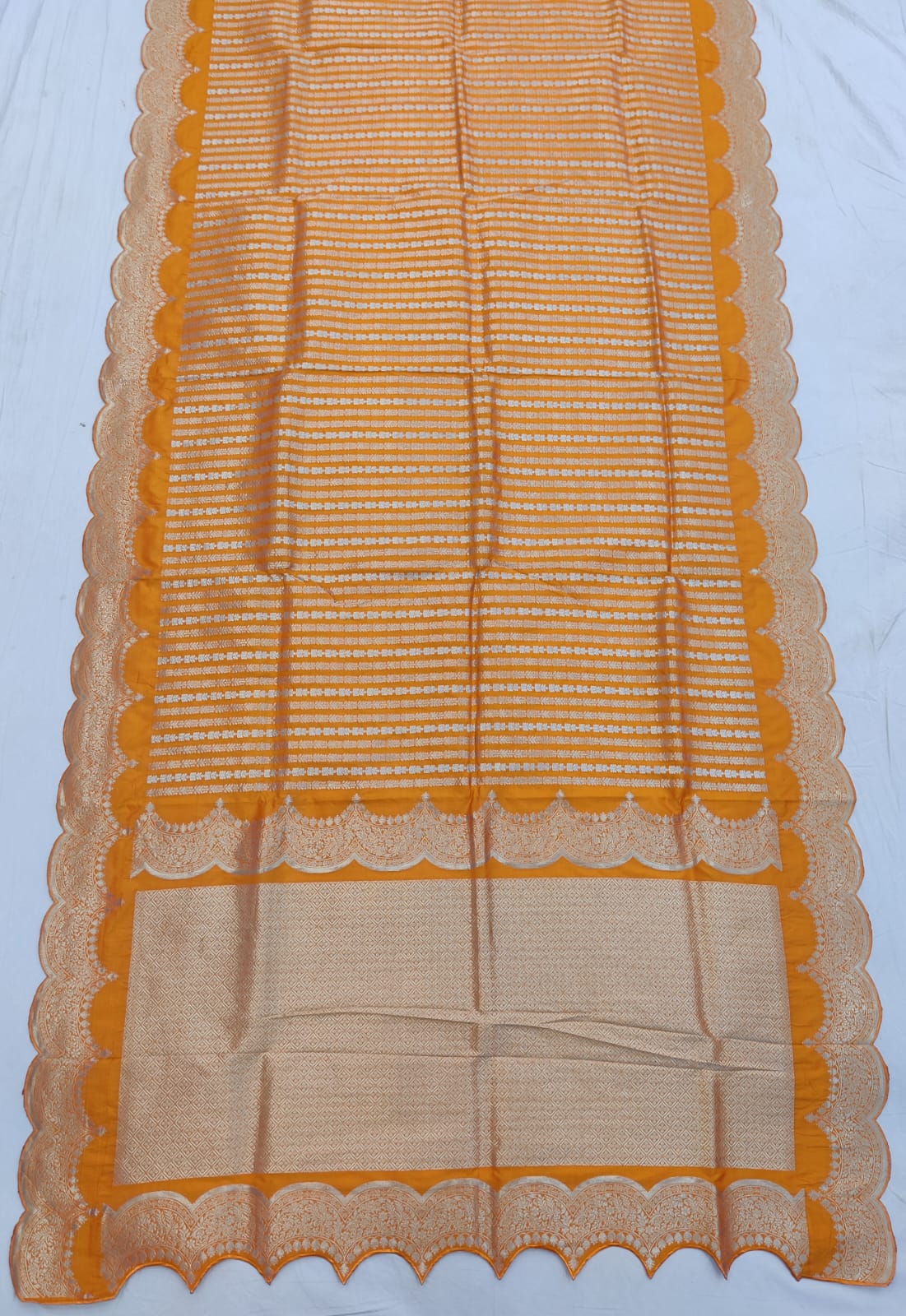 Latest Cut-Work Banarasi Soft Silk Saree