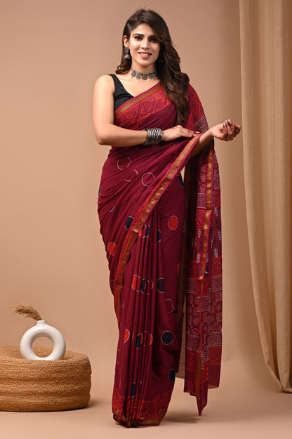 Authentic Collection of Cotton Zari Sarees