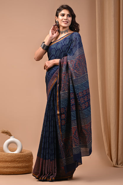 Authentic Collection of Cotton Zari Sarees