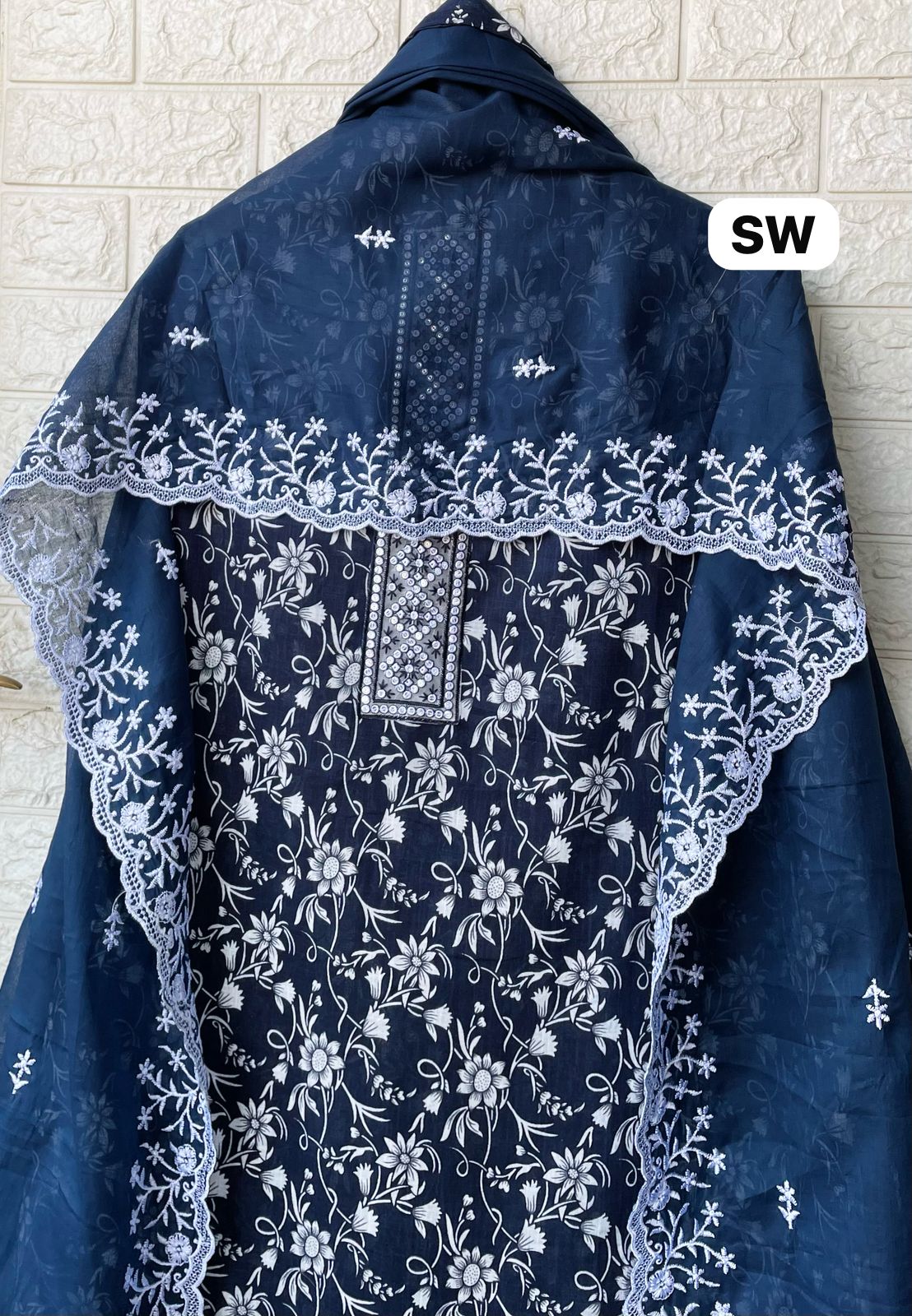 Linen Cotton Printed Unstitched Suit Set