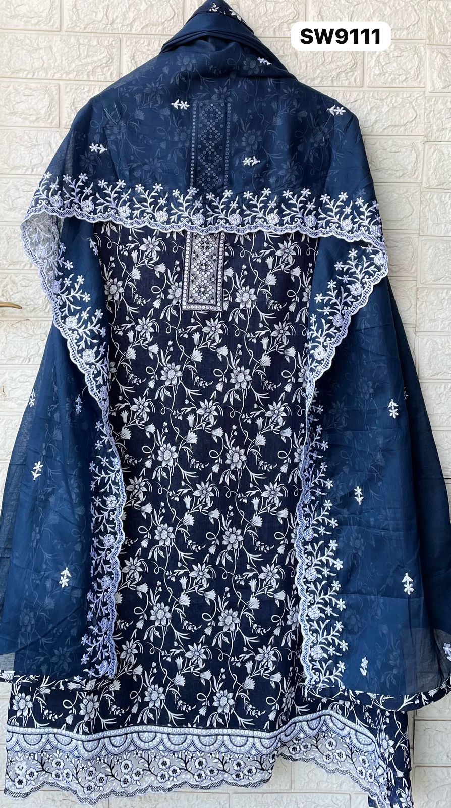 Linen Cotton Printed Unstitched Suit Set