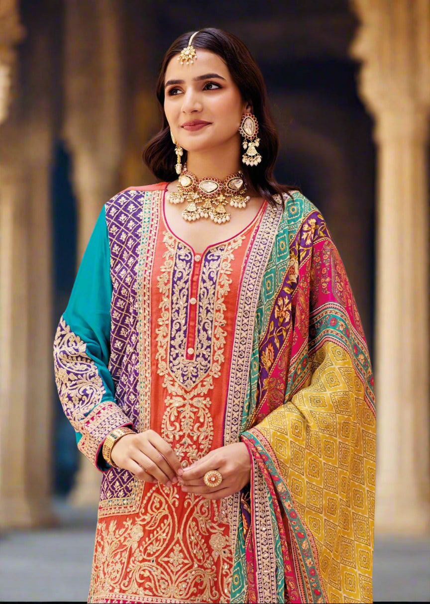 Noorani - Eid Exclusive Chinnon Suit