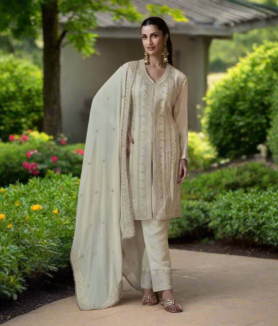 Sayuri Alemzeb - Chinnon Silk Salwar Suit